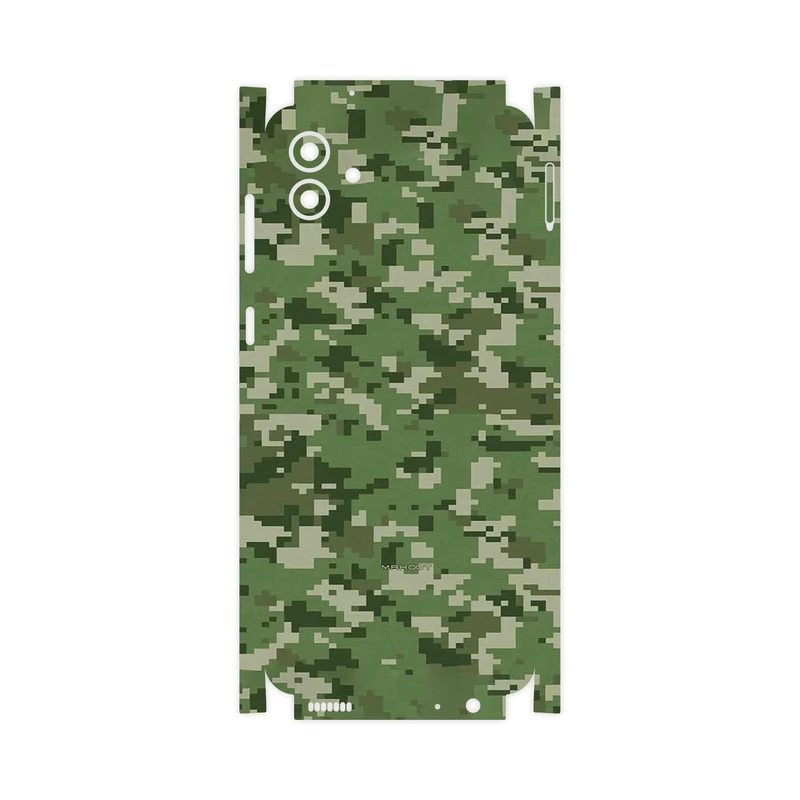برچسب پوششی ماهوت مدل Army_Green_Pixel-FullSkin مناسب برای گوشی موبایل سامسونگ Galaxy A04