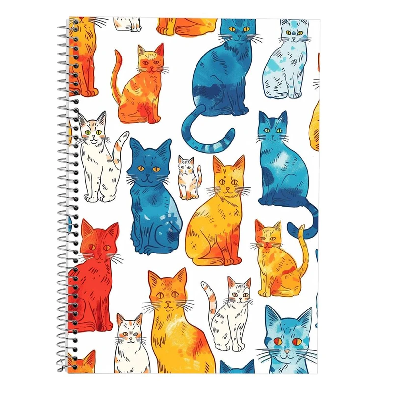 دفتر لغت 50 برگ مدوپد طرح هیولای فانتزی کد DF16734