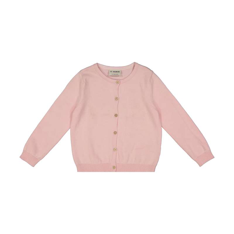 ژاکت دخترانه ال سی وایکیکی مدل 8S0618Z4-G0G-PINK