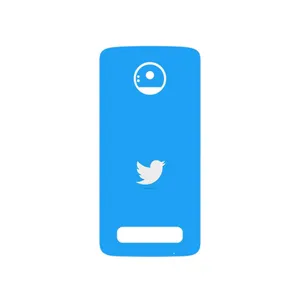 MAHOOT Tweeter Cover Sticker for Motorola Moto Z Play