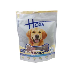 تشویقی سگ هوپ مدل اسنک چیپس فیله مرغ وزن 100 گرم