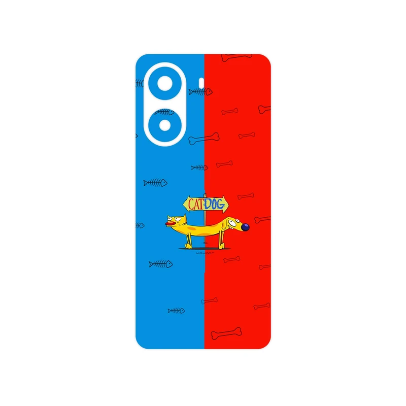 برچسب پوششی ماهوت مدل CatDog مناسب برای گوشی موبایل شیائومی Poco X7 Pro