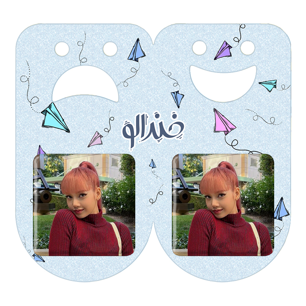 پیکسل خندالو مدل لیسا بلک پینک کد 14283 به همراه مگنت