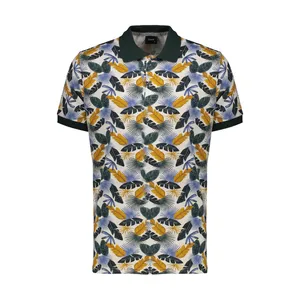 پولوشرت آستین کوتاه مردانه باینت  مدل هاوایی 478-3