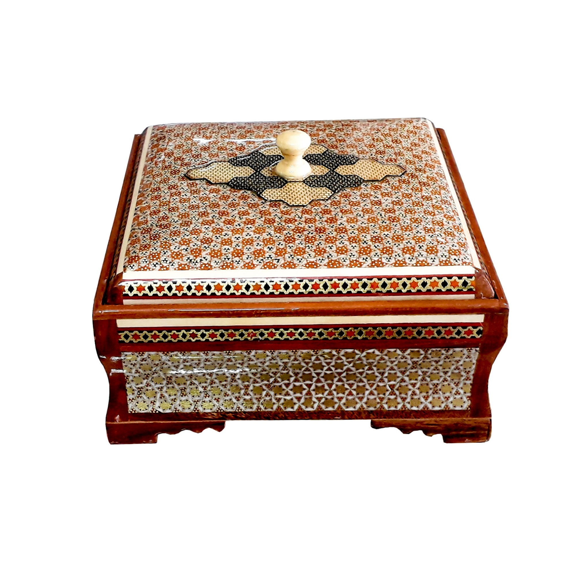 شکلات خوری خاتم کاری کد 009