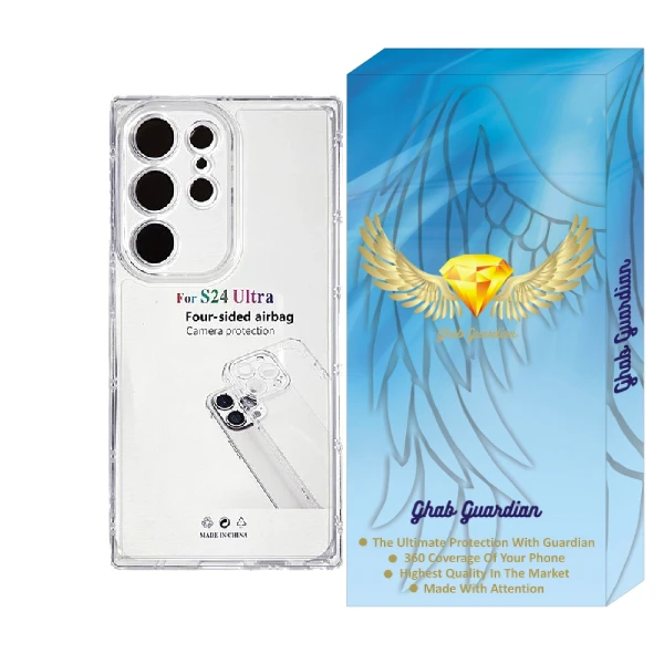 کاور قاب گاردین مدل ژله ای طرح Jelly مناسب برای گوشی موبایل سامسونگ Galaxy S24 Ultra