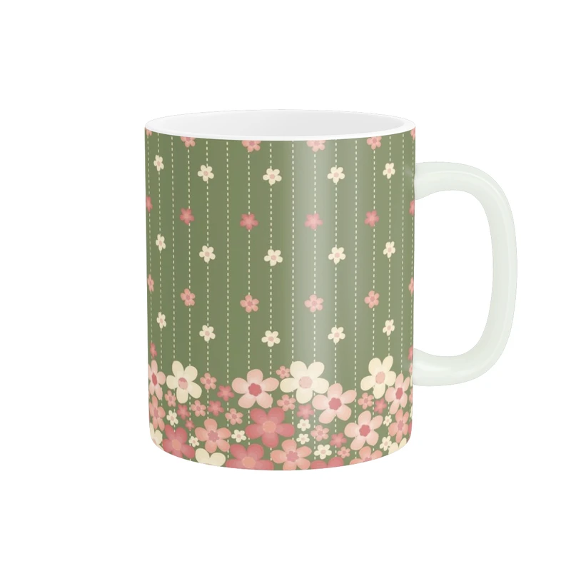 ماگ پاد آفرین طرح گل کد 5519