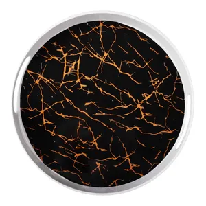 سینی مهروز مدل 918 طرح مرمر سیاه