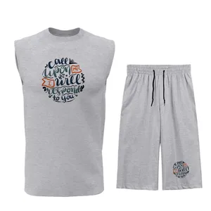 ست تاپ و شلوارک مردانه مدل Q008G