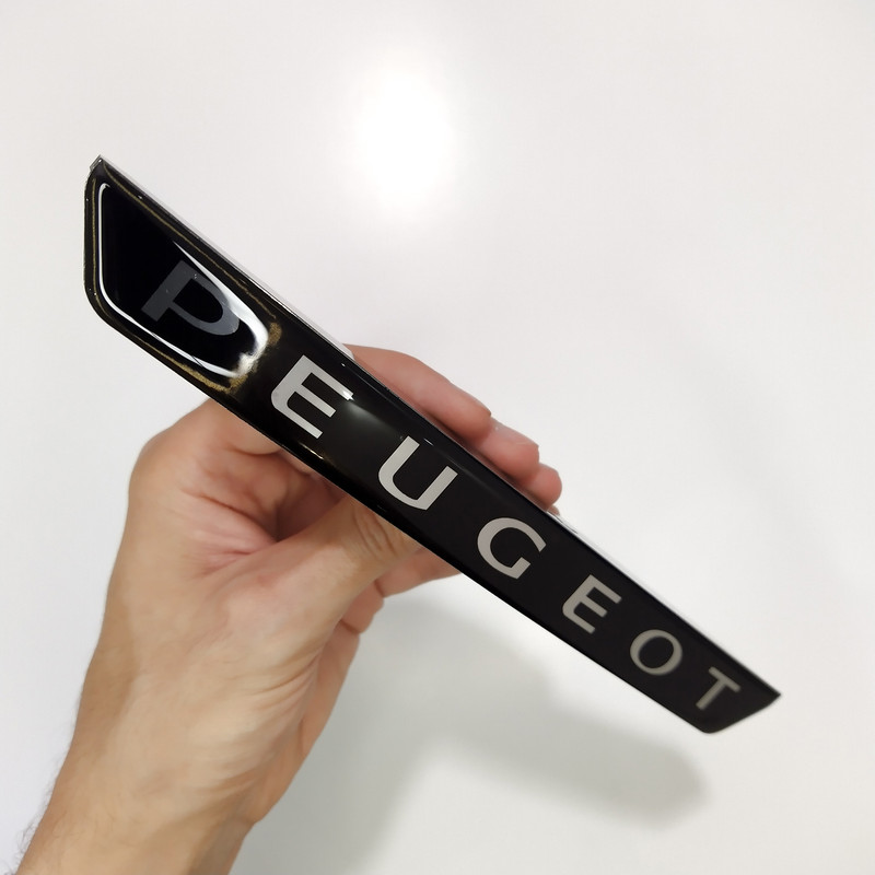 ورد پلیت سپر جلو خودرو آرسی زد اسپرت مدل GelP2022RC مناسب برای پژو 207