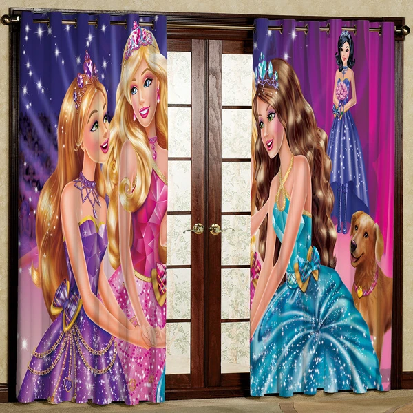 پرده مخمل پانچی کد 6119 سایز 280x140 سانتی متر