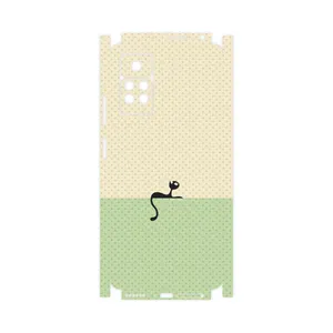 MAHOOT Minimal Internet Cat Icon-FullSkin Cover Sticker for Xiaomi Redmi Note 11 Pro 5G