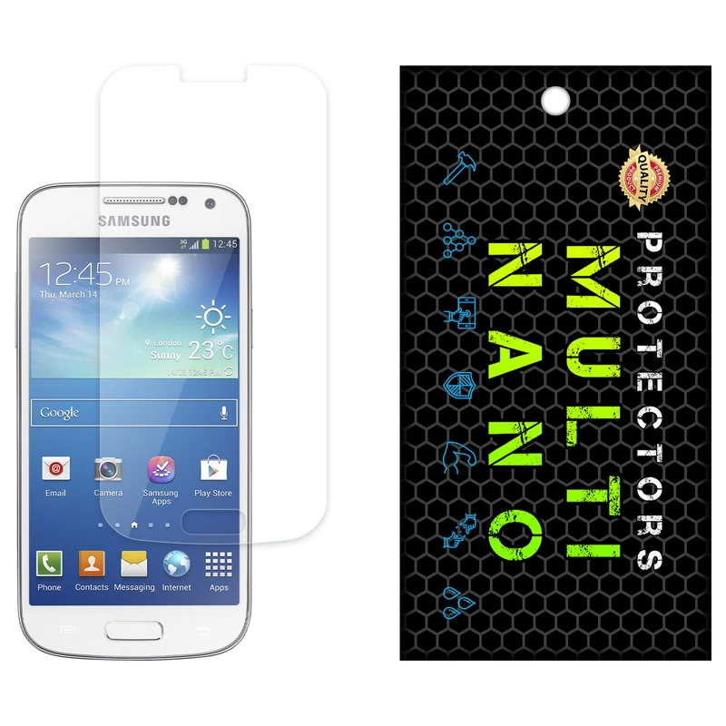 محافظ صفحه نمایش شفاف مولتی نانو مدل X-S1N مناسب برای گوشی موبایل سامسونگ Galaxy S4 Mini