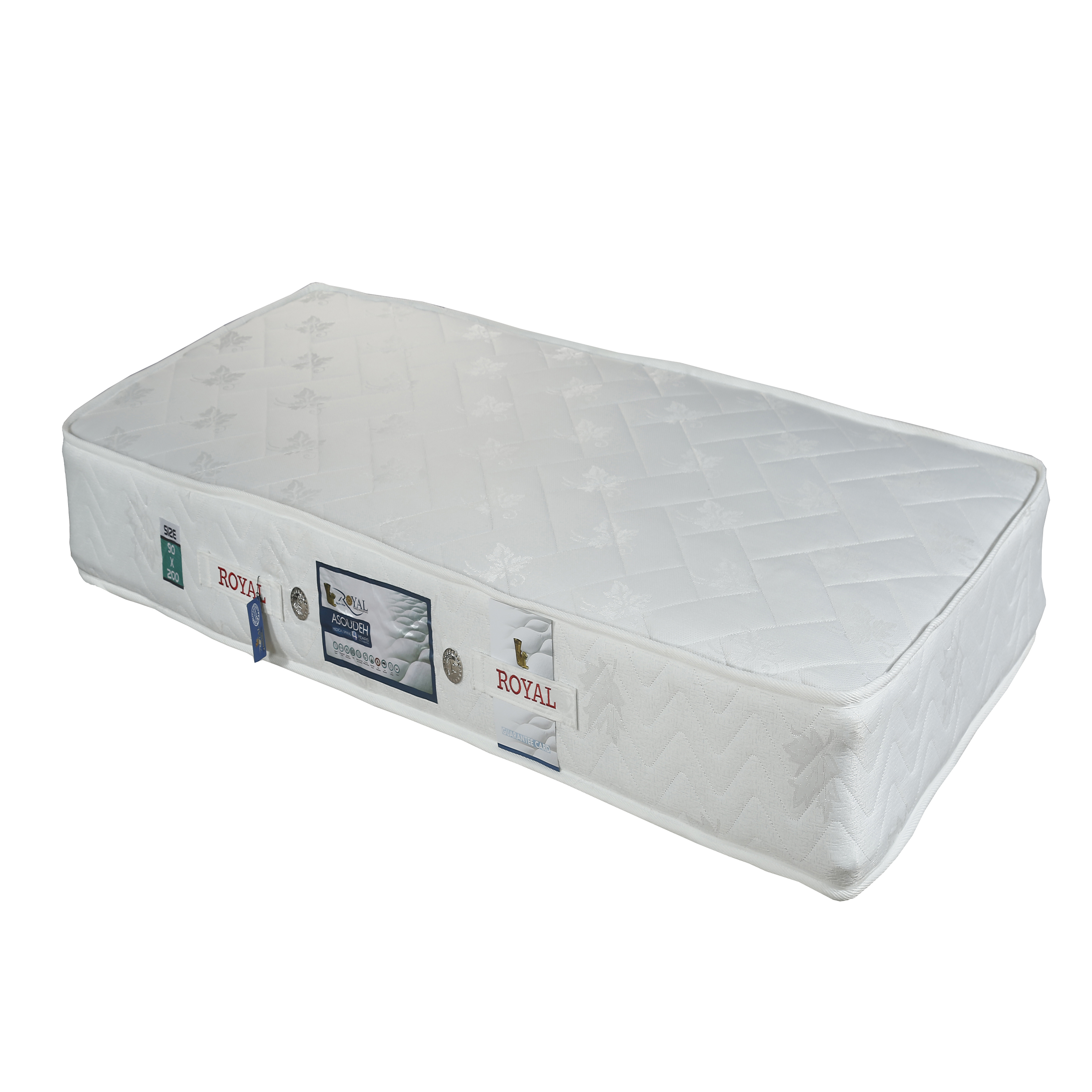 تشک رویال  مدل آسوده یک نفره سایز 200 × 120 سانتی متر