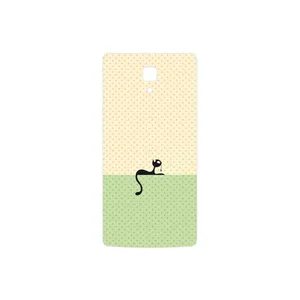 MAHOOT Minimal Internet Cat Icon Cover Sticker for Xiaomi Mi 4
