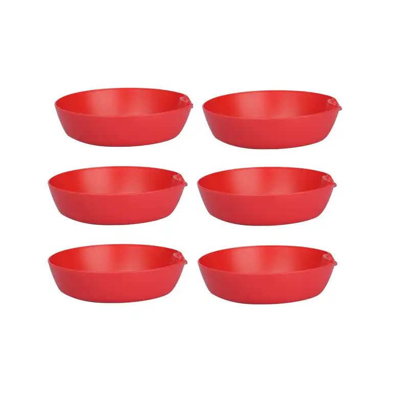 کاسه سفری مدل کمپینگ مجموعه 6 عددی