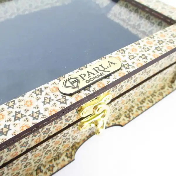 جعبه انگشتر پارلا گوهر کد 2662