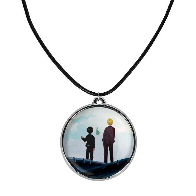 گردنبند خندالو مدل انیمه موب سایکو Mob Psycho 100 کد 2442924428