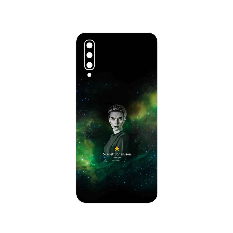 برچسب پوششی ماهوت مدل Scarlett Johansson مناسب برای گوشی موبایل سامسونگ Galaxy A50