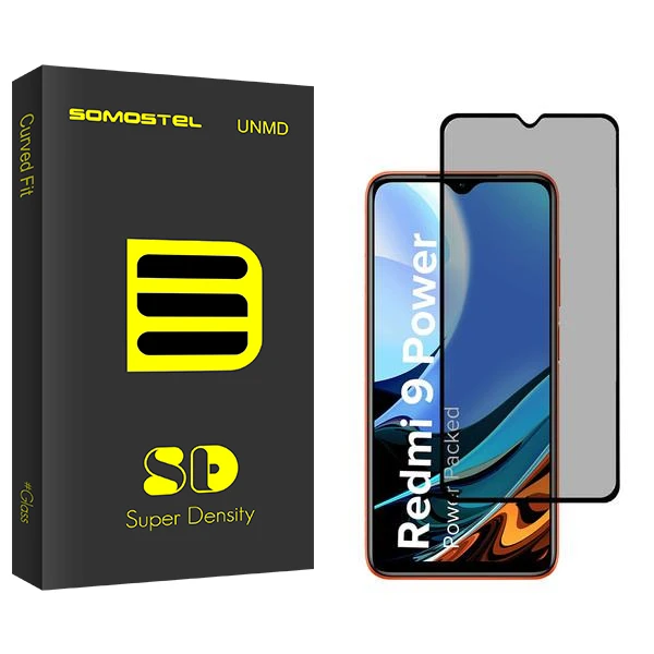 محافظ صفحه نمایش حریم شخصی سوماستل مدل SD مناسب برای گوشی موبایل شیائومی Redmi 9 Power