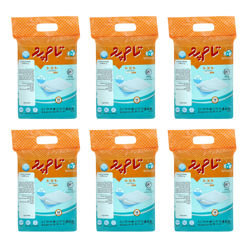 زیر انداز بیمار تام پد مدل 60905 بسته 6 عددی