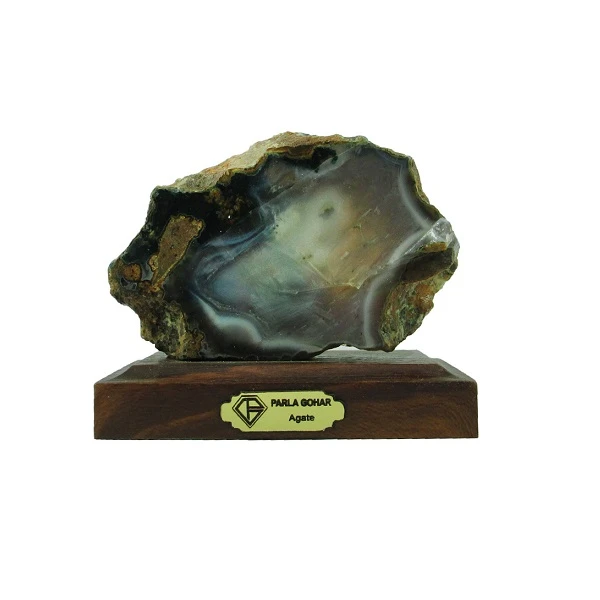 سنگ راف عقیق پارلا گوهر کد 6475