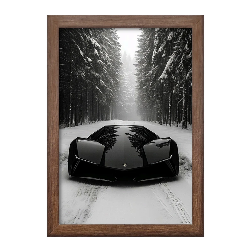 تابلو خندالو طرح ماشین اسپرت کد F10385