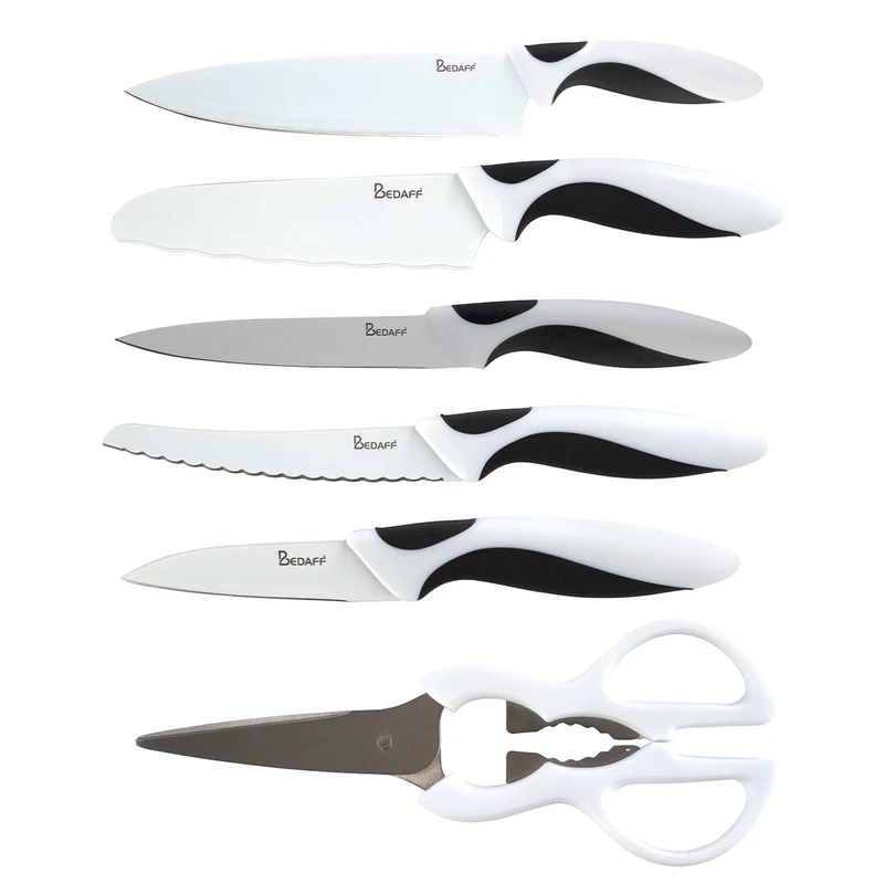 سرویس چاقو 6 پارچه مدل بداف Chef Knife