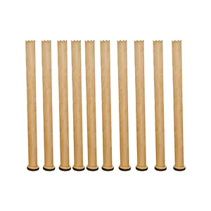 فیتیله چوبی شمع مدل F01 بسته 10 عددی