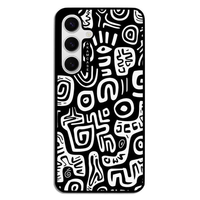 کاور آکام مدل AMC-WSGS24-DOODLE6مناسب برای گوشی موبایل سامسونگ Galaxy S24
