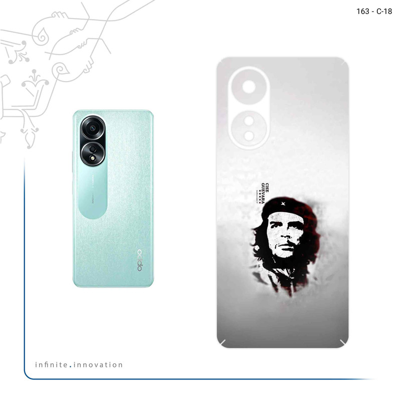 برچسب پوششی ماهوت مدل Che_Guevara مناسب برای گوشی موبایل اپو A58 4G
