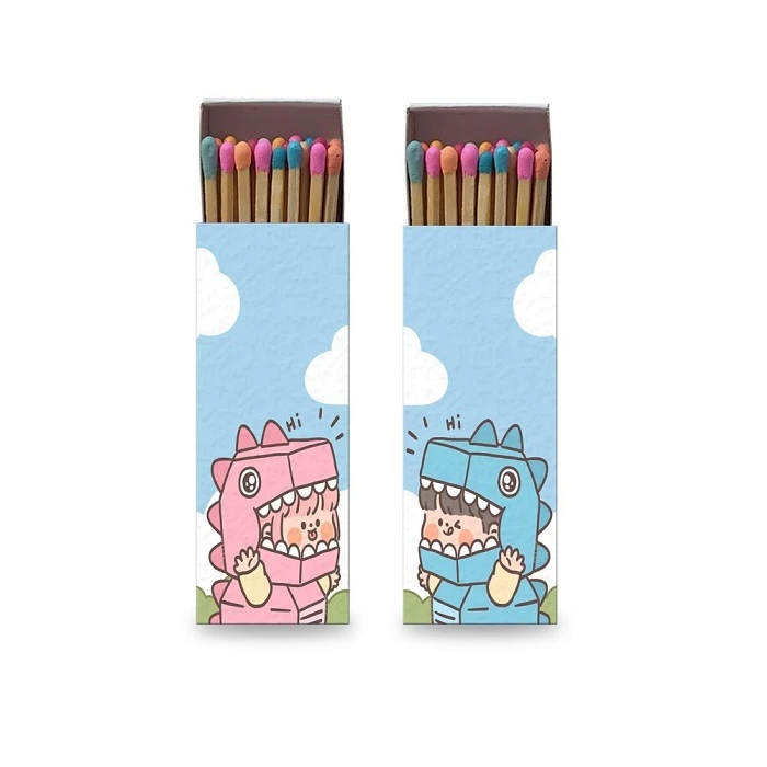 کبریت مدل فانتزی طرح دایناسوری مجموعه 2 عددی