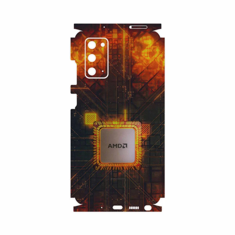 برچسب پوششی ماهوت مدل AMD Brand-FullSkin مناسب برای گوشی موبایل سامسونگ Galaxy Note 20