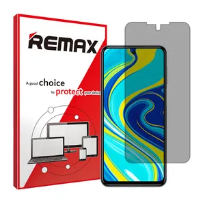 Remax brand shockproof Privacy screen protector glass for Xiaomi Redmi Note 9S