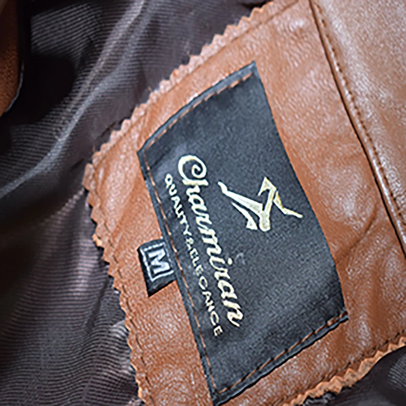 عکس شماره 36 : کت چرم مردانه چرمیران مدل شانون