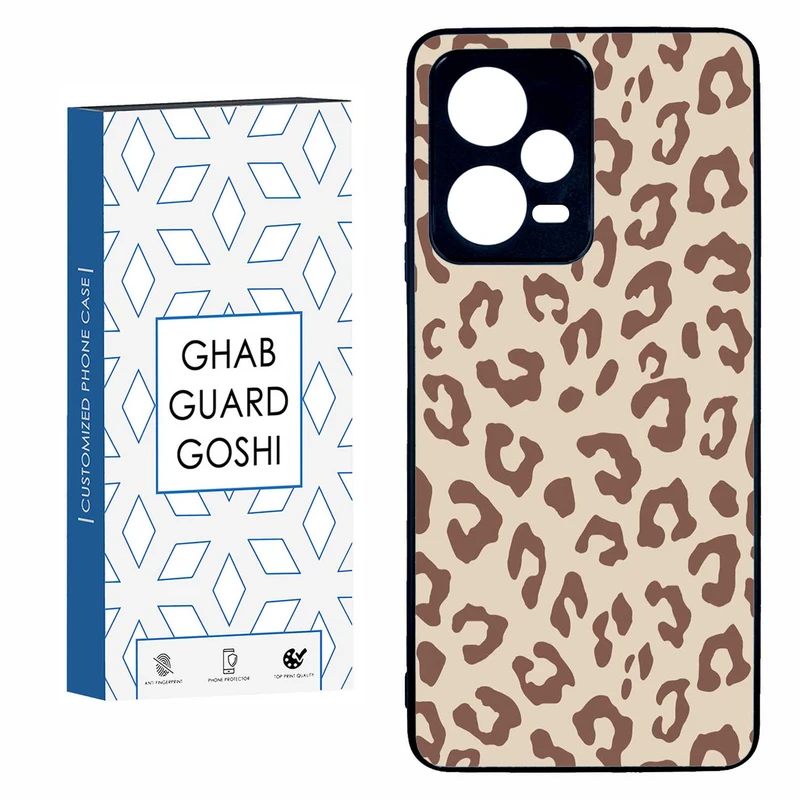 کاور قاب گارد گوشی طرح پلنگی کد TPU-060 مناسب برای گوشی موبایل شیائومی  REDMI NOTE 12 PRO 5G