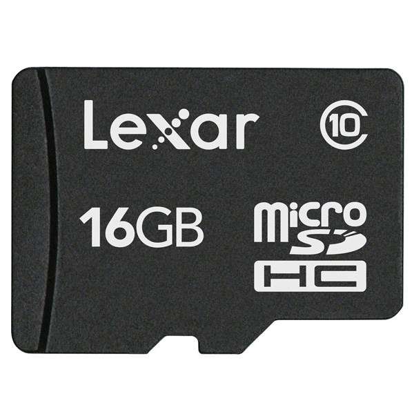 کارت حافظه microSDHC لکسار کلاس 10 ظرفیت 16 گیگابایت