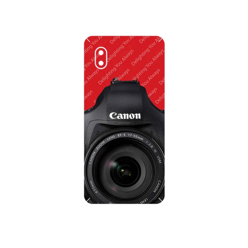 برچسب پوششی ماهوت مدل Canon_Logo مناسب برای گوشی موبایل سامسونگ Galaxy A01 Core
