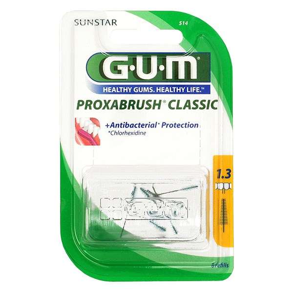 سری یدک مسواک بین دندانی جی یو ام مدل Proxabrush Classic سایز 1.3