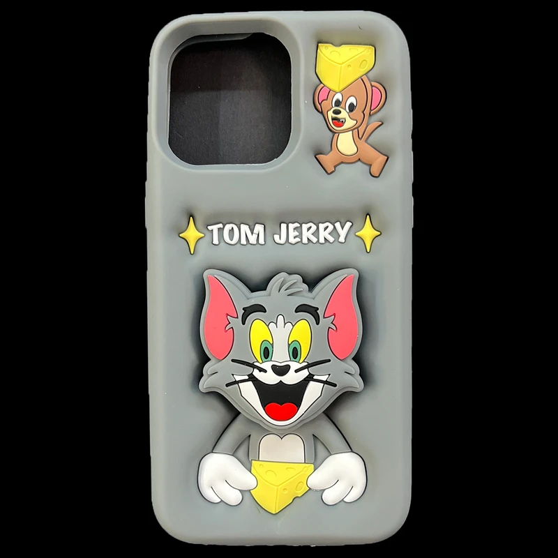 کاور مدل Tom&Jerry مناسب برای گوشی موبایل اپل iphone 14 pro max / 15 pro max