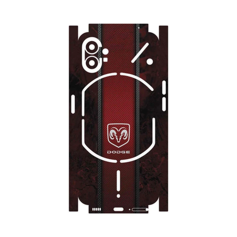 برچسب پوششی ماهوت مدل Dodge-FullSkin مناسب برای گوشی موبایل ناتینگ Phone 1