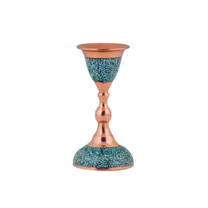 شمعدان فیروزه کوبی آقاجانی مدل F061 کد 12