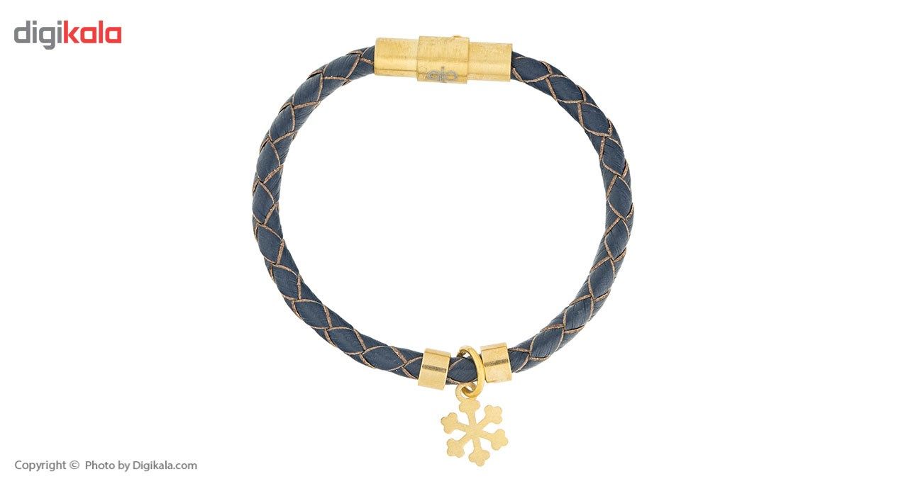 ست دستبند طلا 18 عیار زنانه رزا مدل BW141 -  - 3