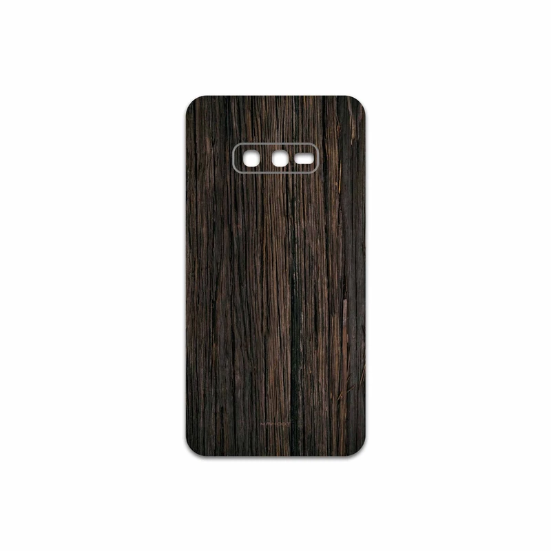 برچسب پوششی ماهوت مدل Burned Wood مناسب برای گوشی موبایل سامسونگ Galaxy S10e