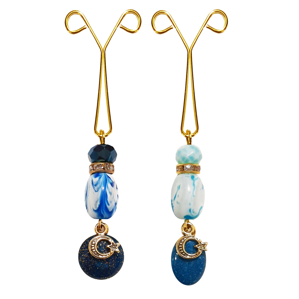 گیره روسری مدل ستاره کد PM SE72 مجموعه 2 عددی