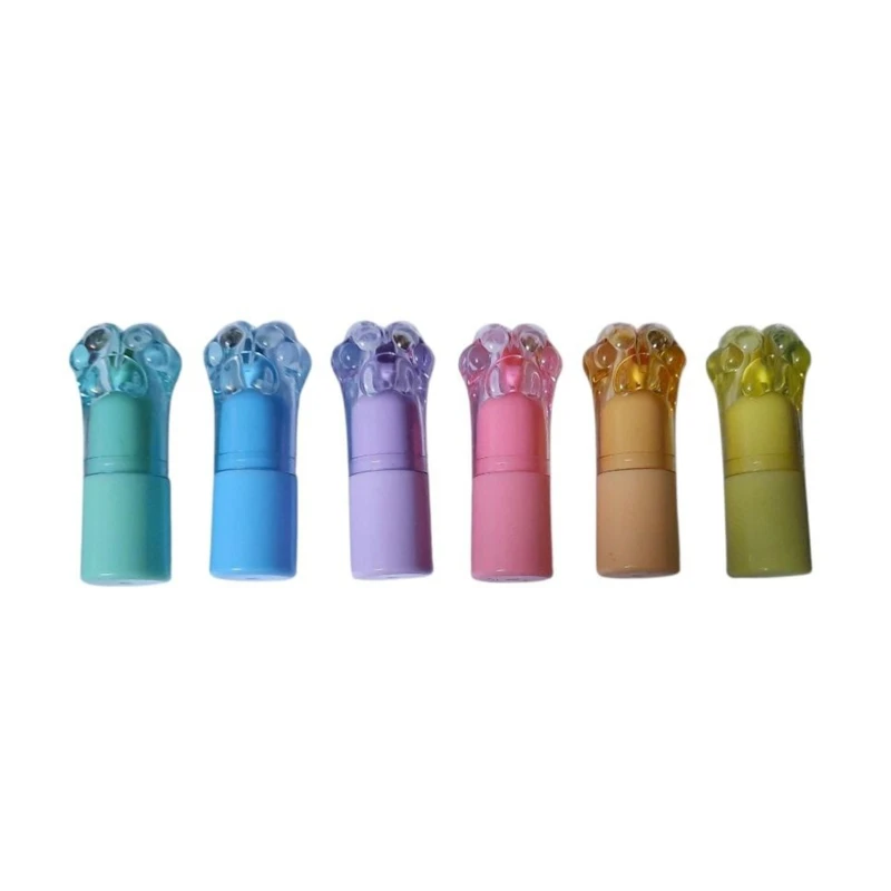 ماژیک علامت گذار مدل پنجه گربه کد an12 بسته 6 عددی