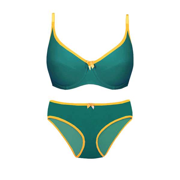 ست شورت و سوتین زنانه تی بی ان مدل فنردار درزدار کد 1268