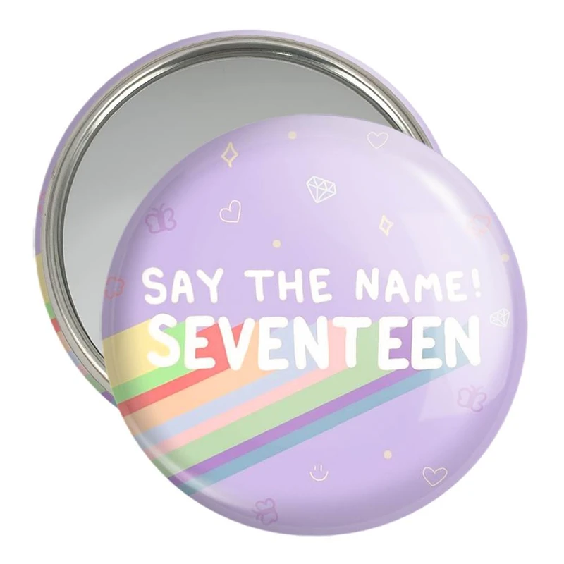 آینه جیبی خندالو مدل گروه سونتین Seventeen  کد 21663