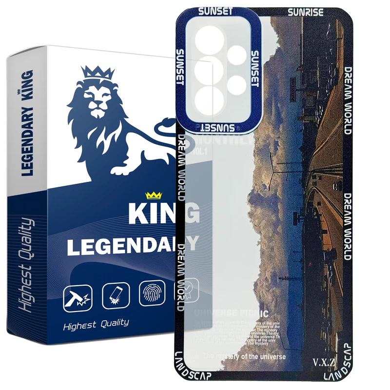 کاور لجندری کینگ مدل نیویورک مناسب برای گوشی موبایل سامسونگ Galaxy A13 4G