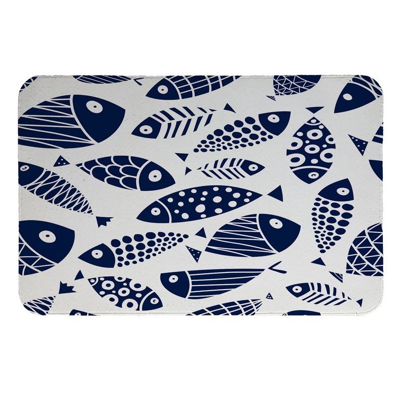 پادری طرح ماهی کد 9197 سایز 50 × 70 سانتی متر